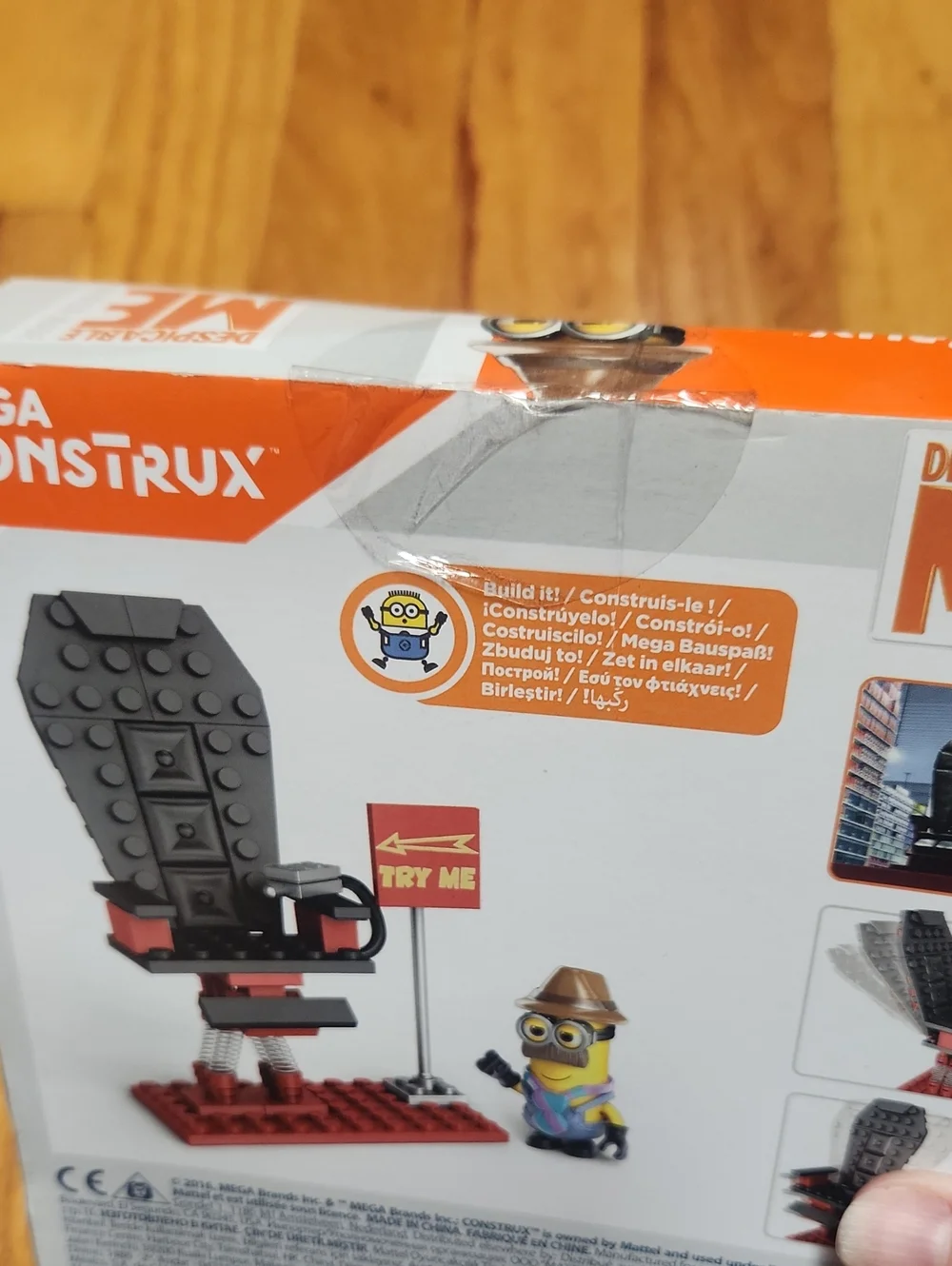 Despicable Me Chair-O-Matic Building Set - Red, NWT